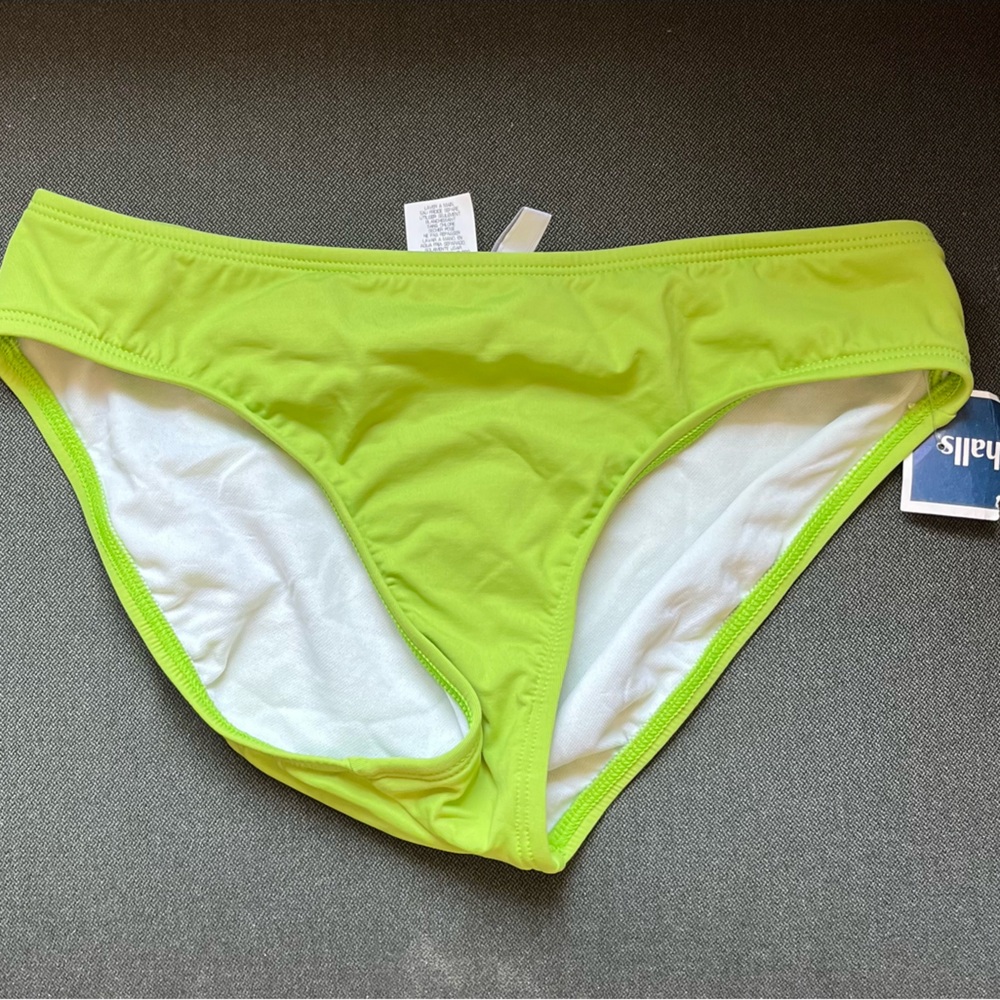 Talbots Green Bikini Bottom Brand New
